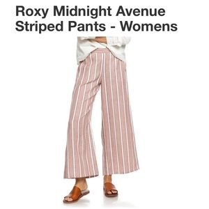 Roxy Midnight Avenue Striped Pants!